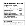 Turmeric with BioPerine - 120-count - sup facts-02